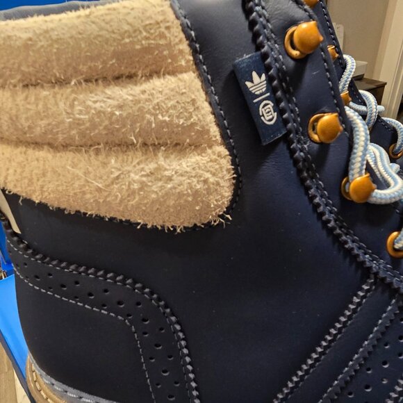 CLOT x adidas Pro Model by Edison Chen JQ1260 Mineral Blue Men's Sz 10 BOOT NEW - Picture 2 of 16